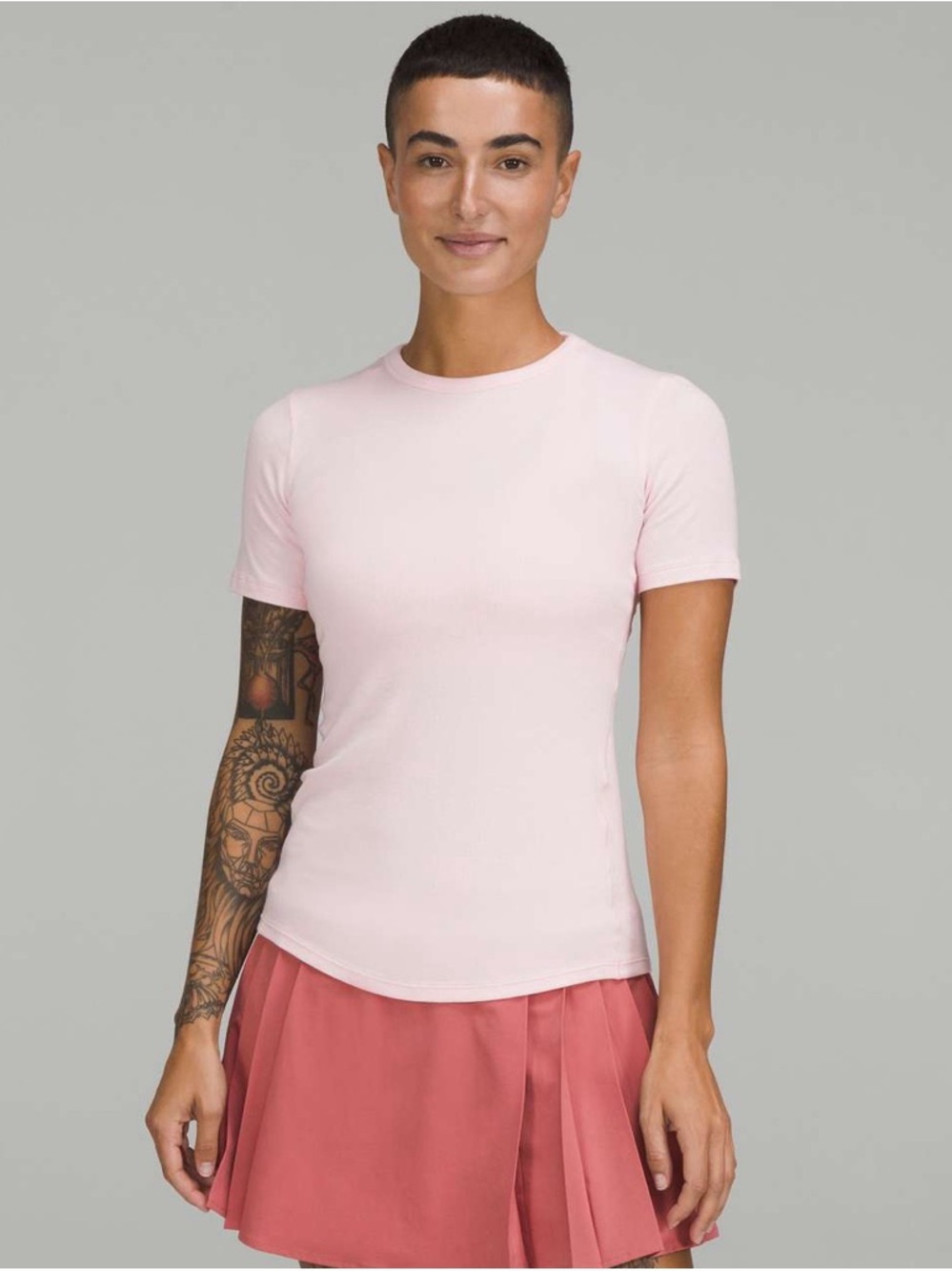 Lululemon Hold Tight Top Strawberry Milkshake